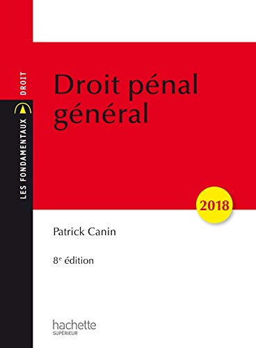 Droit pénal général : 2018