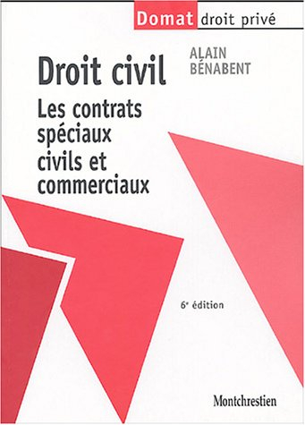 droit civil : les contrats spéciaux civils et commerciaux