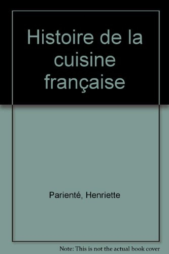 Histoire de la cuisine française