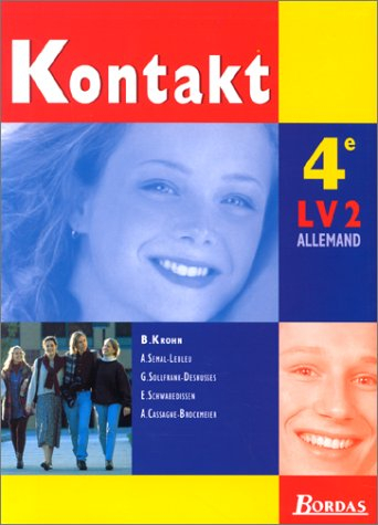 Kontakt, allemand 4e, LV2 : livre de l'élève
