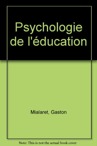 Psychologie de l'éducation