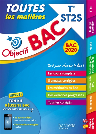 Toutes les matières terminale ST2S : bac 2020