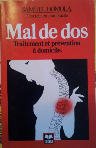 mal de dos, traitement et prévention à domicile