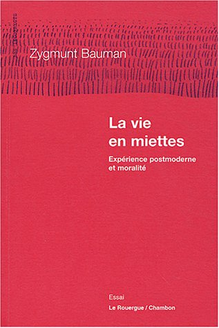 La vie en miettes : expérience postmoderne et moralité