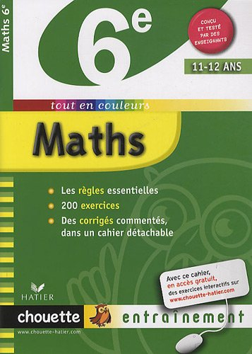 Maths 6e, 11-12 ans