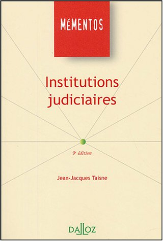 Institutions judiciaires