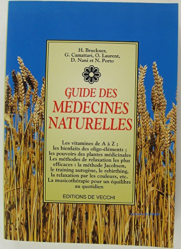 Guide des médecines naturelles