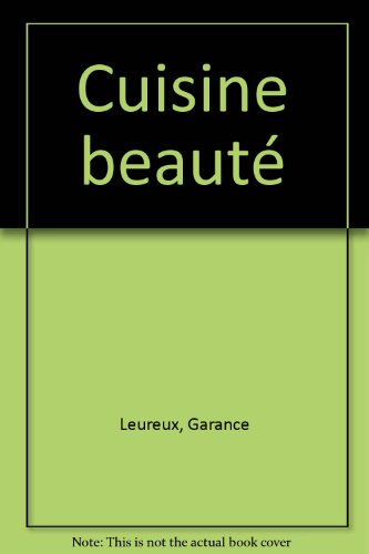 Cuisine beauté