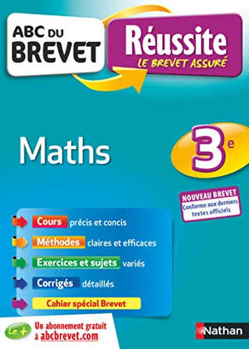 Maths 3e : nouveau brevet