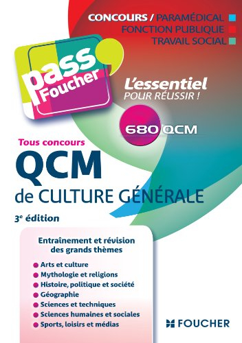 QCM de culture générale : tous concours