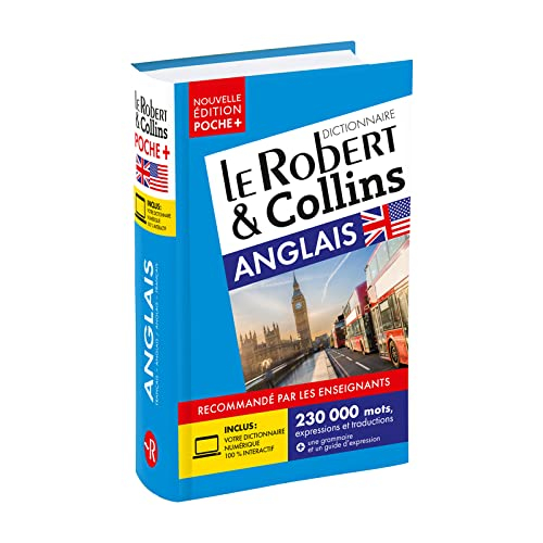 Le Robert & Collins anglais poche + : français-anglais, anglais-français