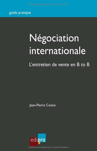 Négociation internationale : l'entretien de vente en B to B