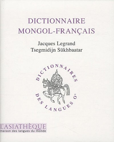 Dictionnaire mongol-français