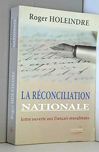 La Réconciliation Nationale
