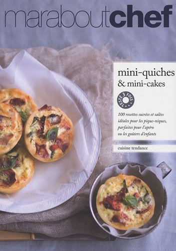 Mini-quiches, mini-cakes