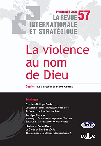 La violence au nom de Dieu ou Le terrorisme religieux