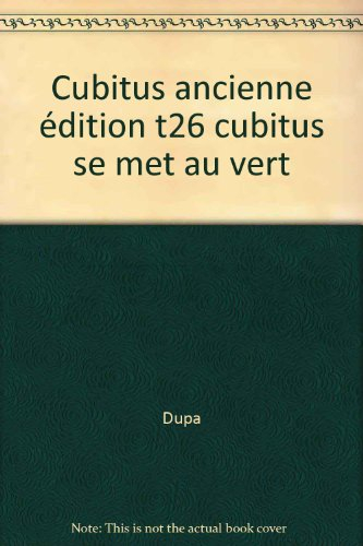 cubitus se met au vert, tome 26