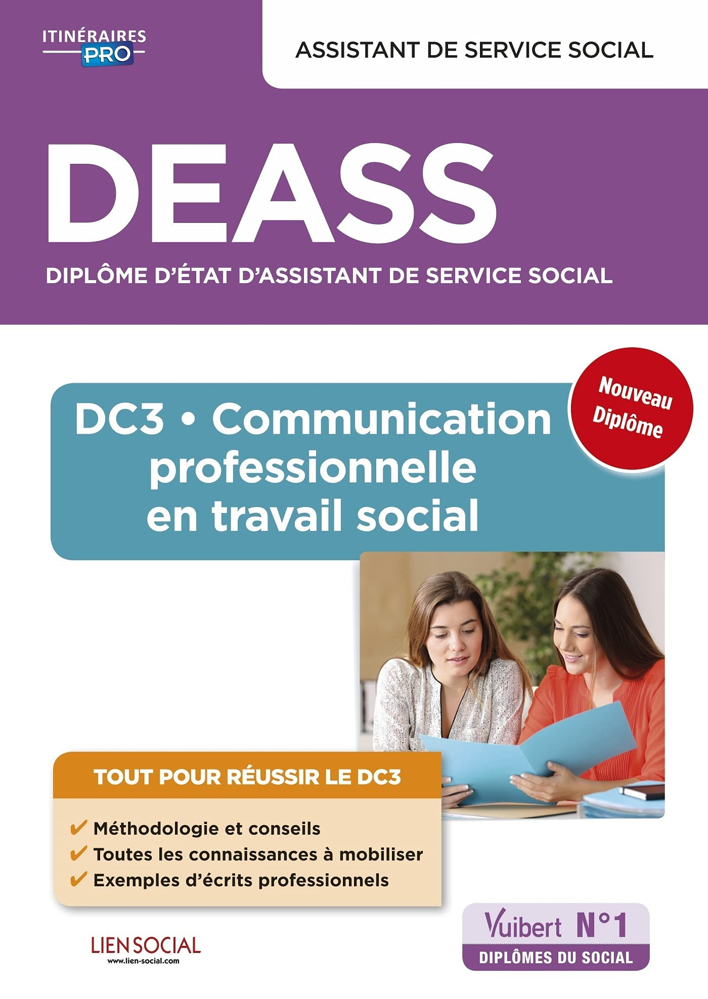 DEASS diplôme d'Etat d'assistant de service social : DC 3, communication professionnelle en travail 