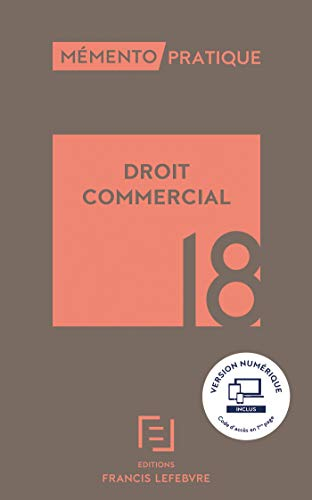 Droit commercial : 2018