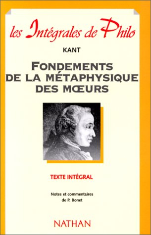 fondements de la métaphysique des moeurs