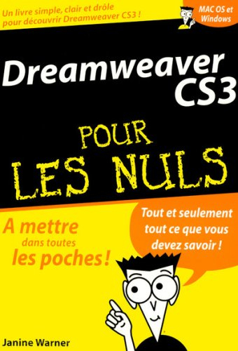 Dreamweaver CS3 pour les nuls