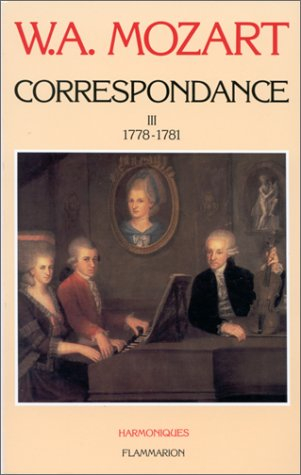 Correspondance. Vol. 3. 1778-1781