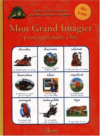 Mon grand imagier pour apprendre à lire : bienvenue dans le monde magique des images et des mots !