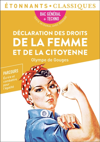 Déclaration des droits de la femme et de la citoyenne : bac général + techno