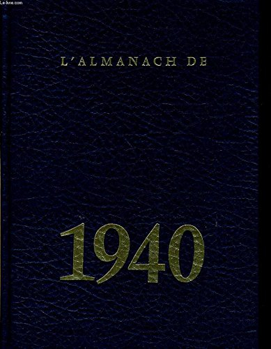 l'almanach de 1940