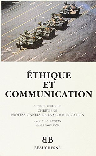 Ethique et communication : actes