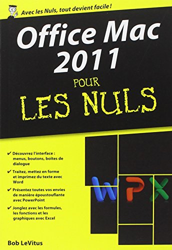 Office Mac 2011 pour les nuls