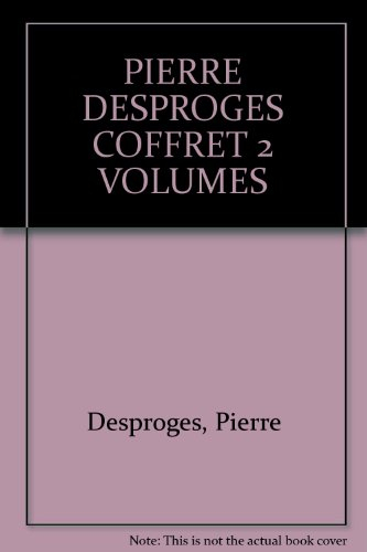 pierre desproges coffret 2 volumes