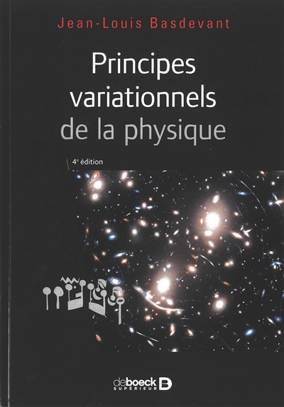 Principes variationnels de la physique