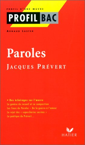 Paroles, Prévert