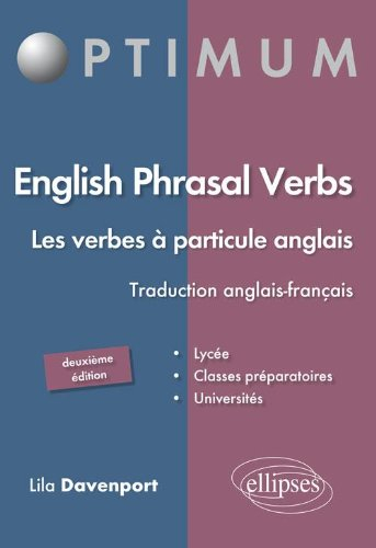 Les verbes à particule anglais. English phrasal verbs