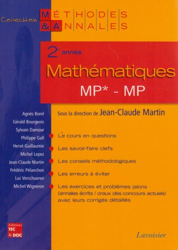 Mathématiques MP*-MP, 2e année : licences scientifiques