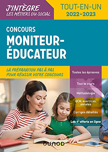 Concours moniteur-éducateur : tout-en-un : 2022-2023