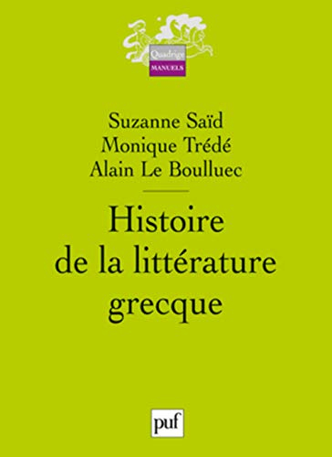 Histoire de la littérature grecque