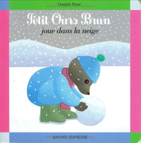 Petit Ours Brun joue dans la neige