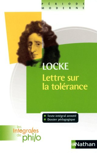 Lettre sur la tolérance