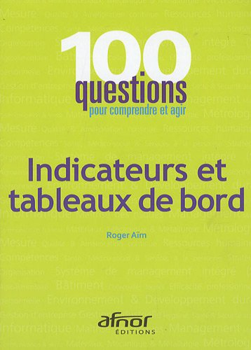 Indicateurs et tableaux de bord