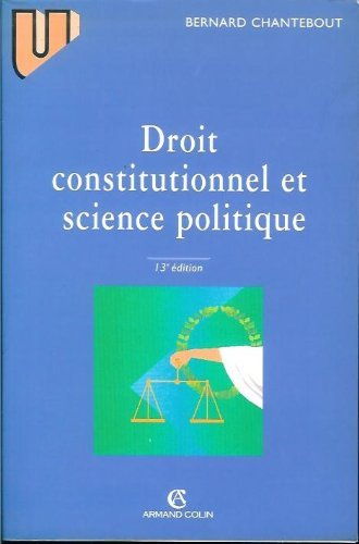 droit constitutionnel et science politique