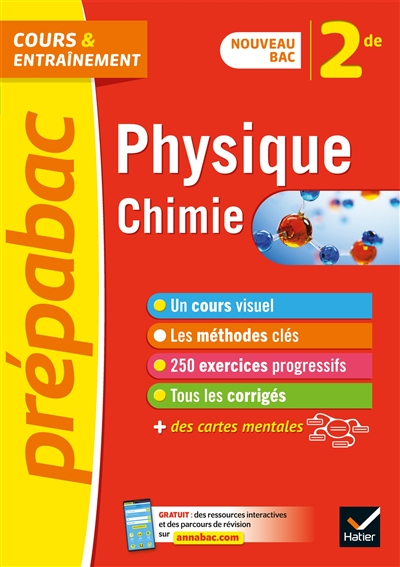 Physique chimie 2de : nouveau bac