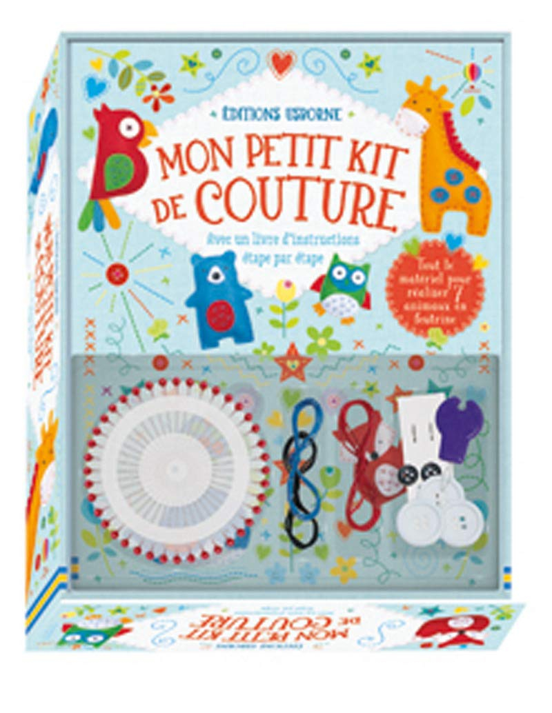 Mon petit kit de couture : avec un livre d'instructions étape par étape : tout le matériel pour réal