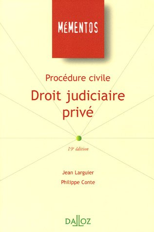 Procédure civile : droit judiciaire privé