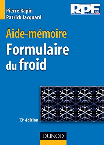 Formulaire du froid : aide-mémoire