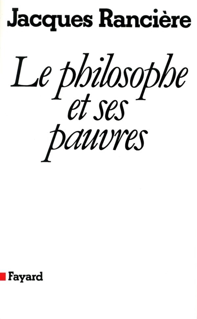 Le philosophe et ses pauvres