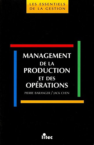 management de la production et des opérations (ancienne édition)