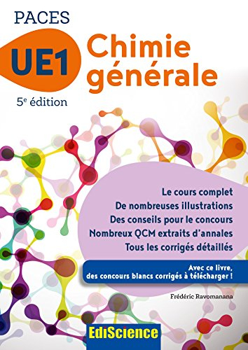 Chimie générale UE1, Paces