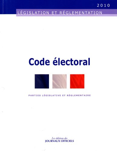 Code électoral : parties législative et réglementaire